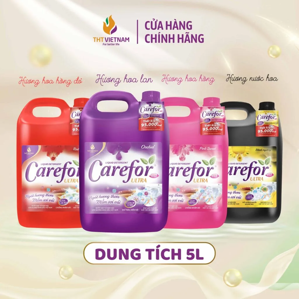 Nước giặt xả siêu đậm đặc